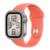 Bandz Bandz Apple Watch 10 - 42mm Diamond Hülle mit Glas (Silber) Bandz Bandz Apple Watch 10 - 42mm Diamond Hülle mit Glas (Silber)