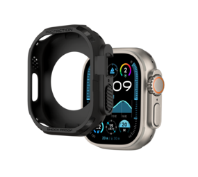 Bandz Bandz Apple Watch Ultra - 49mm Robustes TPU-Hülle (Schwarz) Bandz Bandz Apple Watch Ultra - 49mm Robustes TPU-Hülle (Schwarz)