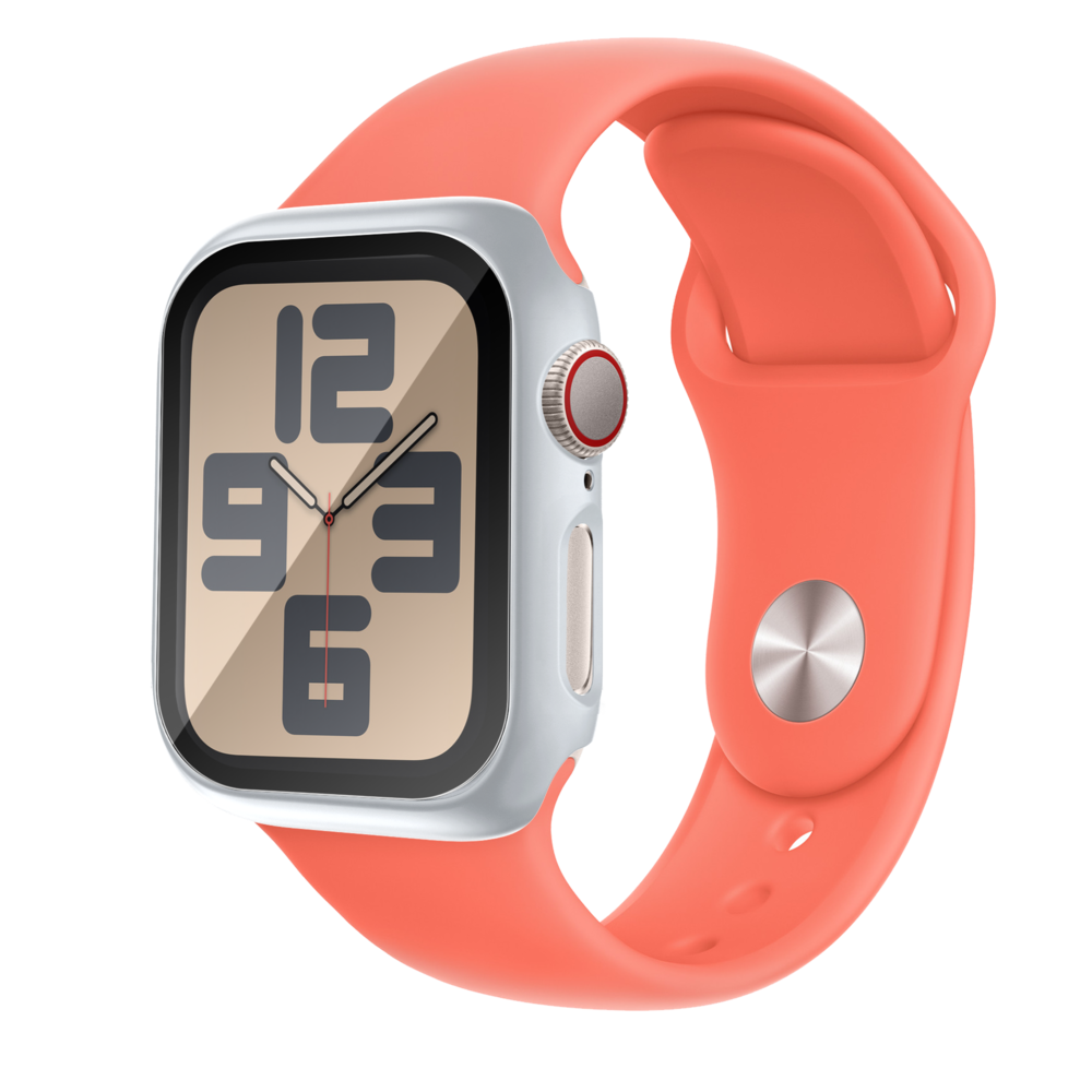 Bandz Bandz Apple Watch 10 - 46mm PC-Gehäuse mit Glas (Silber) Bandz Bandz Apple Watch 10 - 46mm PC-Gehäuse mit Glas (Silber)