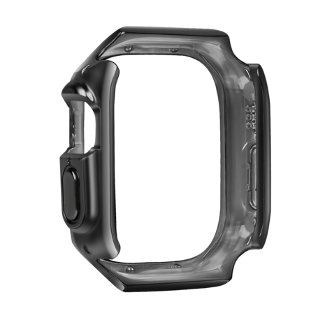 Bandz Bandz Apple Watch Ultra - 49mm galvanisiertes TPU-Gehäuse (Schwarz) Bandz Bandz Apple Watch Ultra - 49mm galvanisiertes TPU-Gehäuse (Schwarz)