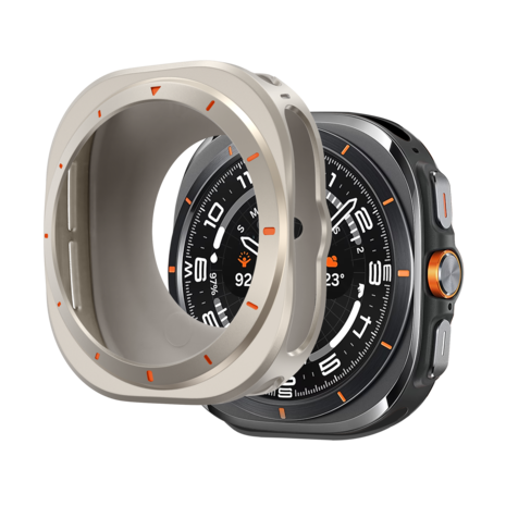 Bandz Bandz Samsung Galaxy Watch Ultra Metall Hülle (Titan) Bandz Bandz Samsung Galaxy Watch Ultra Metall Hülle (Titan)