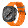 Bandz Bandz Samsung Galaxy Watch Ultra Bezel PC Hülle (Schwarz mit Orange) Bandz Bandz Samsung Galaxy Watch Ultra Bezel PC Hülle (Schwarz mit Orange)
