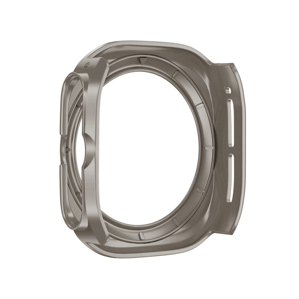 Bandz Bandz Samsung Galaxy Watch Ultra Bezel PC Hülle (Titan mit Orange) Bandz Bandz Samsung Galaxy Watch Ultra Bezel PC Hülle (Titan mit Orange)