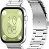 Strap-it® Strap-it Huawei Watch Fit 4 Stahlarmband (Silber) Strap-it® Strap-it Huawei Watch Fit 4 Stahlarmband (Silber)