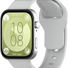 Strap-it® Strap-it Huawei Watch Fit 4 Pro Outdoor Silikonarmband (Grau) Strap-it® Strap-it Huawei Watch Fit 4 Pro Outdoor Silikonarmband (Grau)
