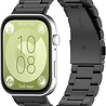 Strap-it® Strap-it Huawei Watch Fit 4 Pro Stahlarmband (Schwarz) Strap-it® Strap-it Huawei Watch Fit 4 Pro Stahlarmband (Schwarz)