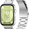 Strap-it® Strap-it Huawei Watch Fit 4 Pro Stahlarmband (Silber) Strap-it® Strap-it Huawei Watch Fit 4 Pro Stahlarmband (Silber)