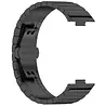 Strap-it® Strap-it Huawei Watch Fit 4 Pro luxus Metallarmband (Schwarz) Strap-it® Strap-it Huawei Watch Fit 4 Pro luxus Metallarmband (Schwarz)