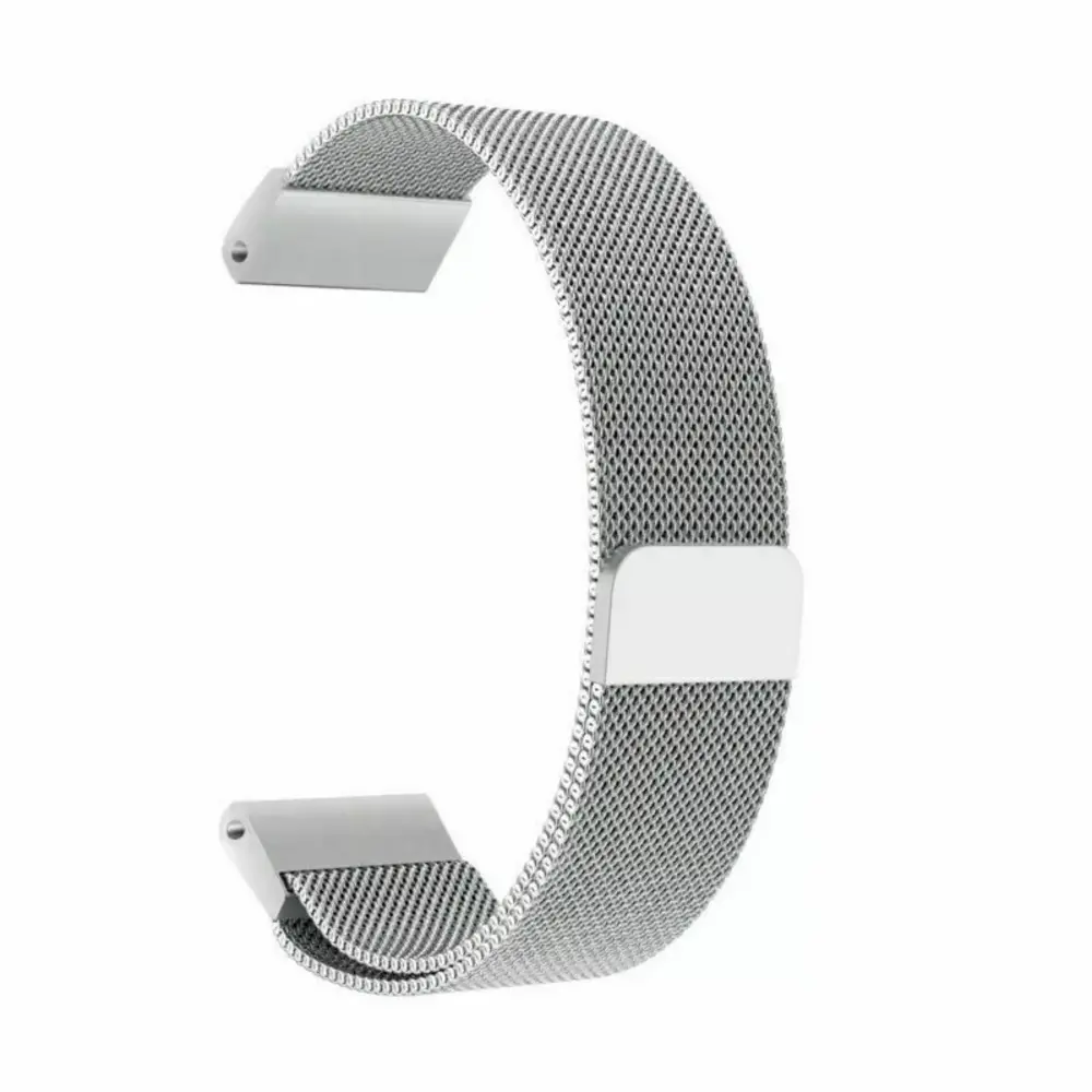 Strap-it® Strap-it Garmin Forerunner 970 Milanese Armband (Silber) Strap-it® Strap-it Garmin Forerunner 970 Milanese Armband (Silber)