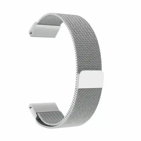 Strap-it® Strap-it Garmin Forerunner 970 Milanese Armband (Silber) Strap-it® Strap-it Garmin Forerunner 970 Milanese Armband (Silber)