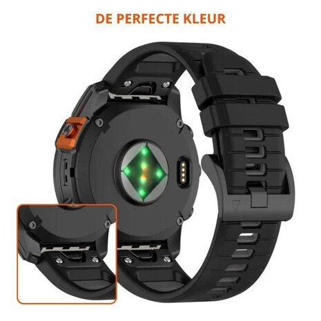 Strap-it® Strap-it Garmin Forerunner 970 Sport Schnallenarmband (Schwarz/Grau) Strap-it® Strap-it Garmin Forerunner 970 Sport Schnallenarmband (Schwarz/Grau)