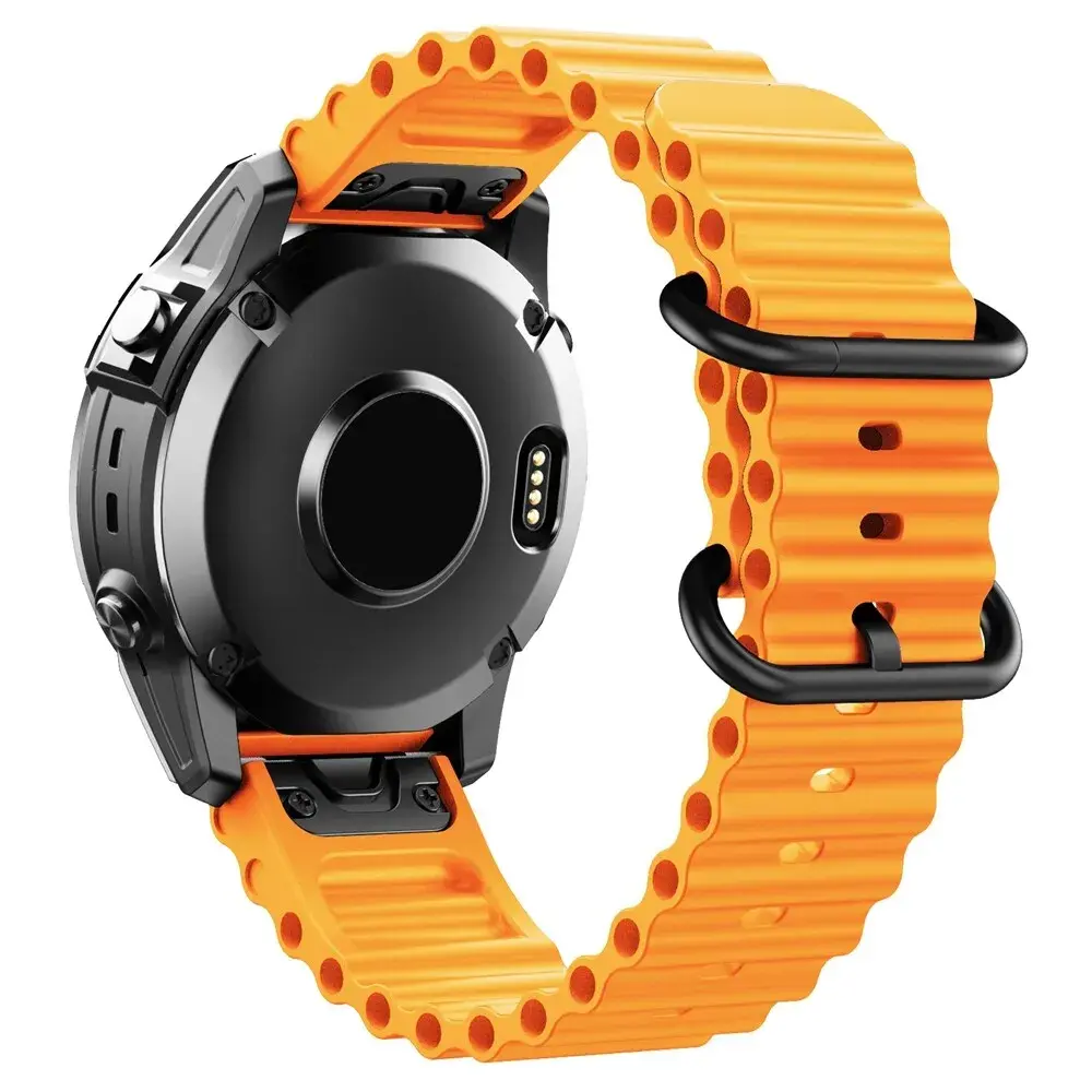 Strap-it® Strap-it Garmin Forerunner 970 Ocean Armband (Orange)