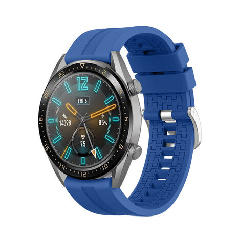 Strap-it® Strap-it Huawei Watch 5 - 46mm Silikonarmband 'Extreme' (Blau) Strap-it® Strap-it Huawei Watch 5 - 46mm Silikonarmband 'Extreme' (Blau)