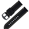 Strap-it® Strap-it Huawei Watch 5 - 42mm Genuine Lederarmband (Schwarz) Strap-it® Strap-it Huawei Watch 5 - 42mm Genuine Lederarmband (Schwarz)
