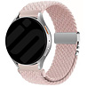 Strap-it® Strap-it Huawei Watch 5 - 42mm geflochtenes Armband mit P-Schnalle (Rosa) Strap-it® Strap-it Huawei Watch 5 - 42mm geflochtenes Armband mit P-Schnalle (Rosa)