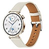 Strap-it® Strap-it Huawei Watch 5 - 42mm 'one push' Lederarmband (Beige) Strap-it® Strap-it Huawei Watch 5 - 42mm 'one push' Lederarmband (Beige)
