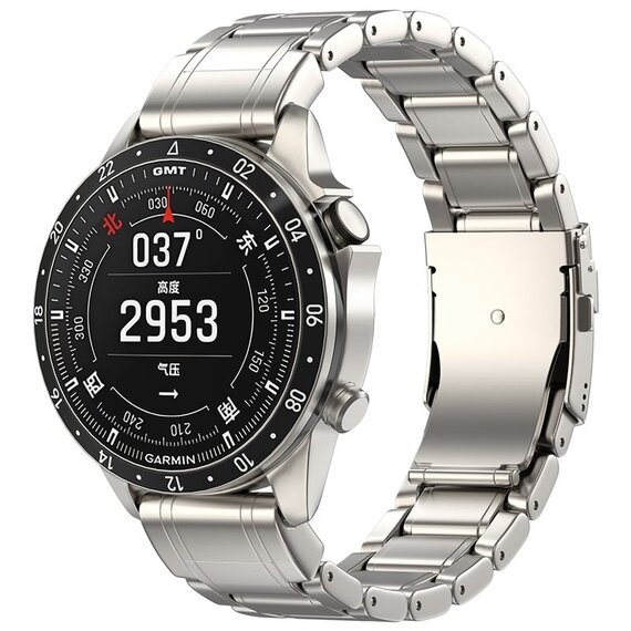 Garmin Instinct E - 45mm Premium Titanarmband (Titan)