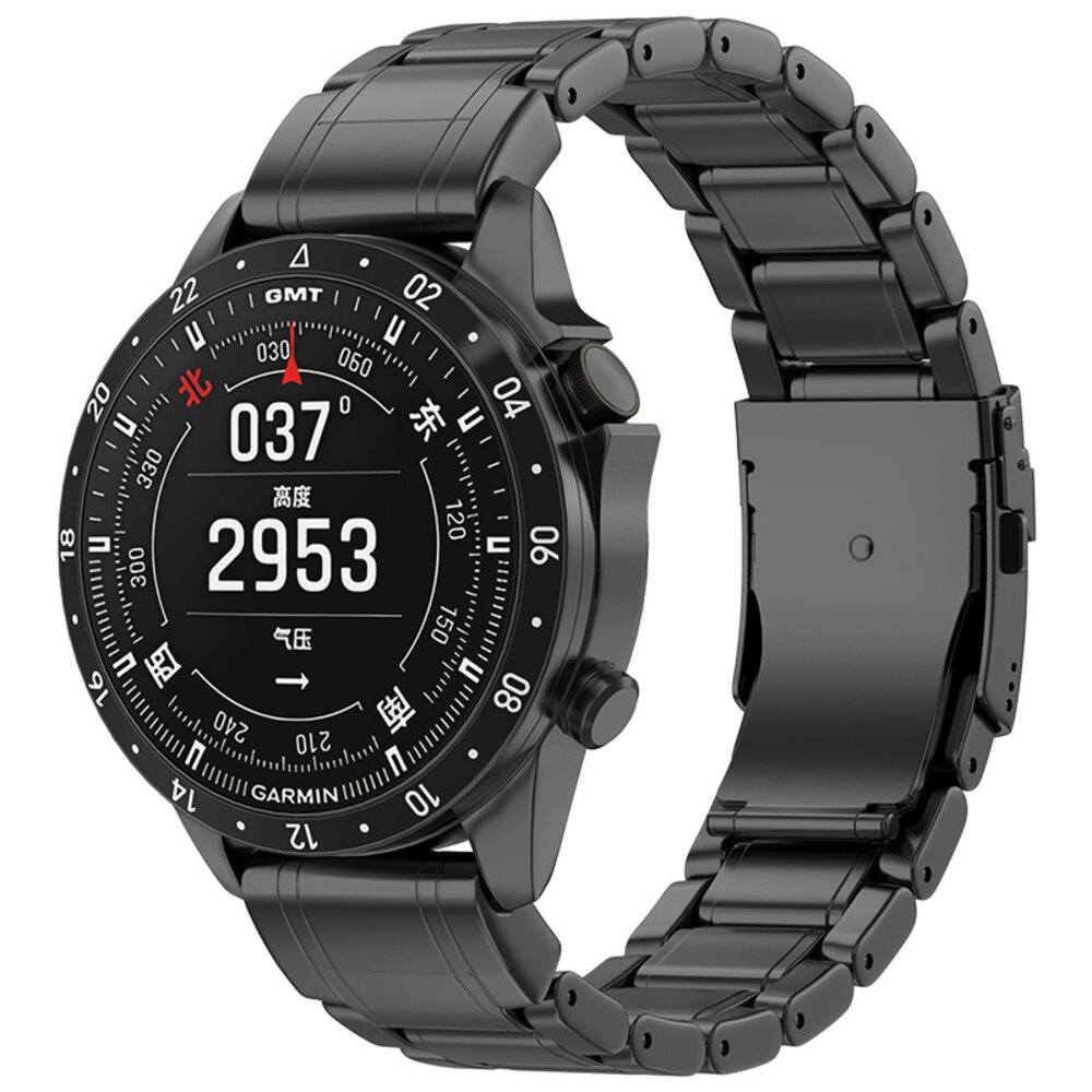 Strap-it® Strap-it Garmin Fenix 7x Premium Titanarmband (Schwarz) Strap-it® Strap-it Garmin Fenix 7x Premium Titanarmband (Schwarz)