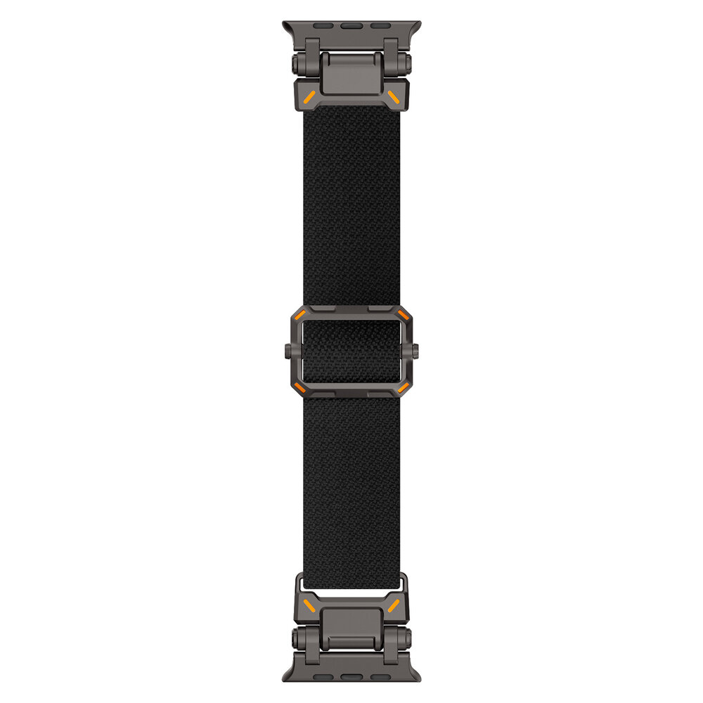 Strap-it® Strap-it Apple Watch 'Explorer' Polyester Armband (Schwarz mit Schwarz) Strap-it® Strap-it Apple Watch 'Explorer' Polyester Armband (Schwarz mit Schwarz)