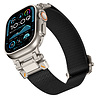 Strap-it® Strap-it Apple Watch 'Explorer' Polyester Armband (Schwarz mit Titan) Strap-it® Strap-it Apple Watch 'Explorer' Polyester Armband (Schwarz mit Titan)