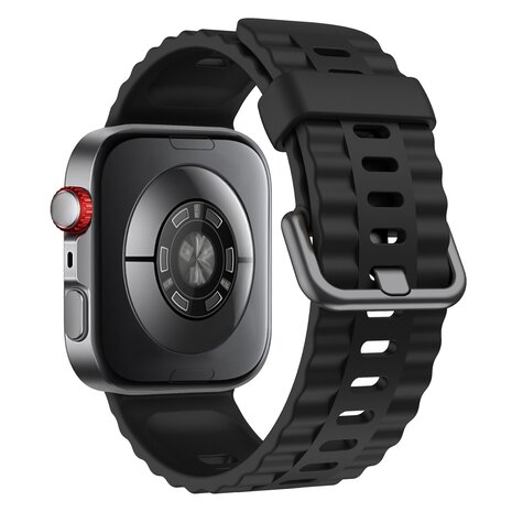 Strap-it® Strap-it Huawei Watch Fit 3 Classic Silikonarmband (Schwarz) Strap-it® Strap-it Huawei Watch Fit 3 Classic Silikonarmband (Schwarz)