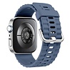 Strap-it® Strap-it Huawei Watch Fit 3 Classic Silikonarmband (Blau) Strap-it® Strap-it Huawei Watch Fit 3 Classic Silikonarmband (Blau)