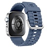 Strap-it® Strap-it Huawei Watch Fit 4 Classic Silikonarmband (Blau) Strap-it® Strap-it Huawei Watch Fit 4 Classic Silikonarmband (Blau)