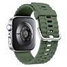 Strap-it® Strap-it Huawei Watch Fit 4 Classic Silikonarmband (Dunkelgrün) Strap-it® Strap-it Huawei Watch Fit 4 Classic Silikonarmband (Dunkelgrün)