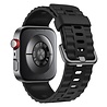 Strap-it® Strap-it Huawei Watch Fit 4 Pro Classic Silikonarmband (Schwarz) Strap-it® Strap-it Huawei Watch Fit 4 Pro Classic Silikonarmband (Schwarz)