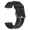 Strap-it® Strap-it Huawei Watch Fit 4 Pro Classic Silikonarmband (Schwarz) Strap-it® Strap-it Huawei Watch Fit 4 Pro Classic Silikonarmband (Schwarz)