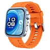 Strap-it® Strap-it Huawei Watch Fit 4 Pro Classic Silikonarmband (Orange) Strap-it® Strap-it Huawei Watch Fit 4 Pro Classic Silikonarmband (Orange)
