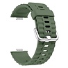 Strap-it® Strap-it Huawei Watch Fit 4 Pro Classic Silikonarmband (Dunkelgrün) Strap-it® Strap-it Huawei Watch Fit 4 Pro Classic Silikonarmband (Dunkelgrün)