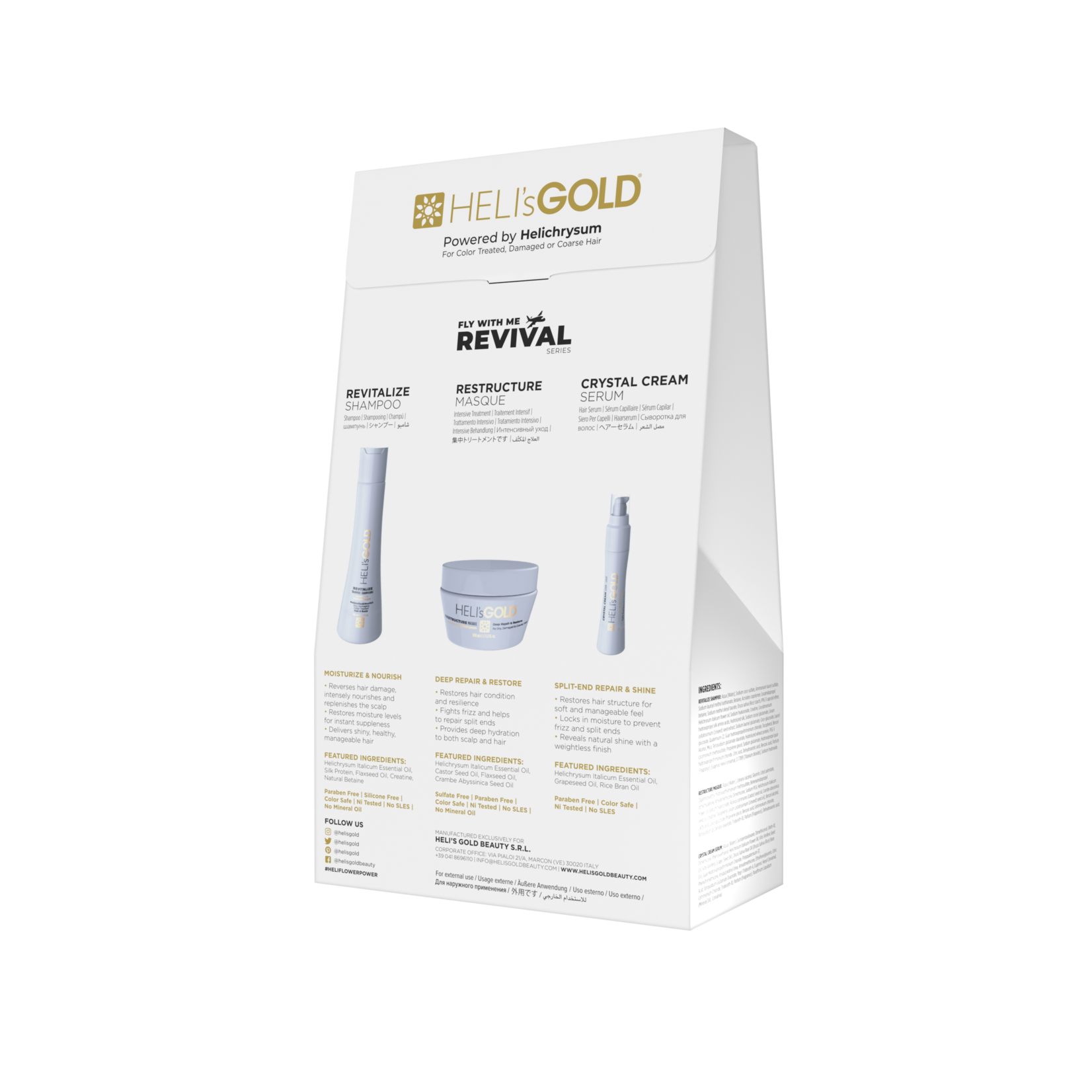 Heli's Gold Revival Series Fly with Me Kit