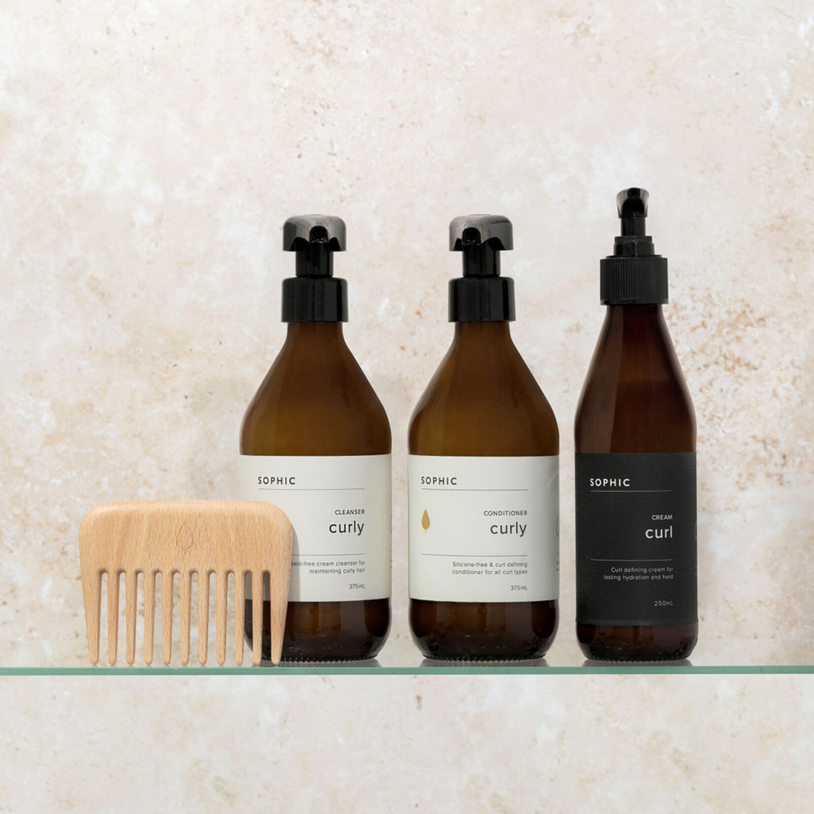 Sophic Sophic Curly Conditioner 375ml
