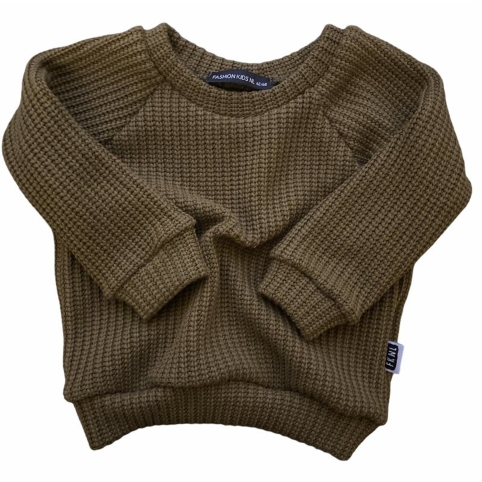Fashion Kids  Knit sweater olijfgroen