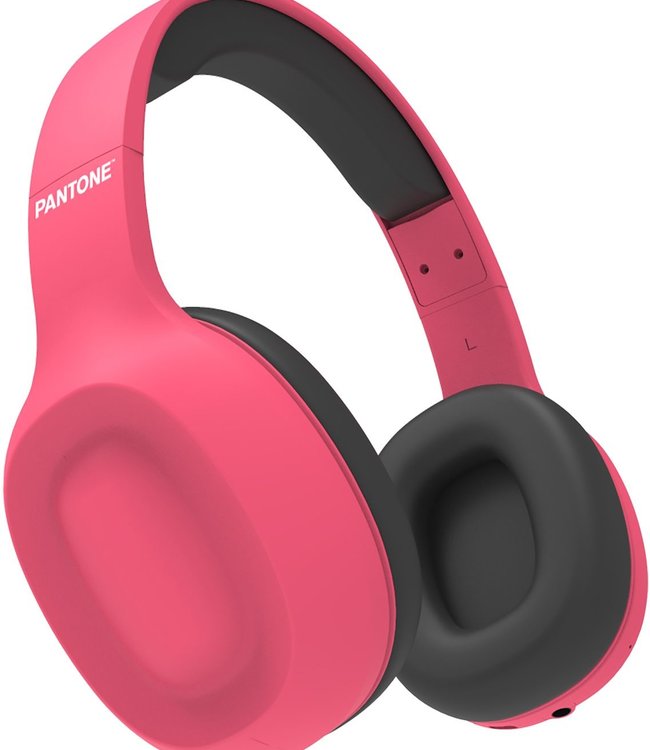 Pantone Hoofdtelefoon Bluetooth roze