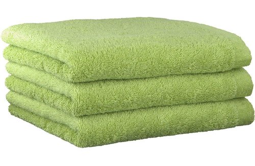 Cawö Lifestyle Uni Pistachio Handdoek