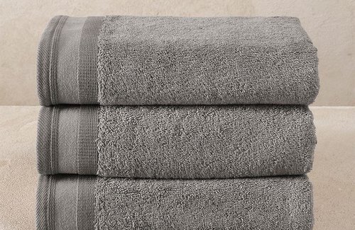 De Witte Lietaer Excellence Steel Grey Handdoek