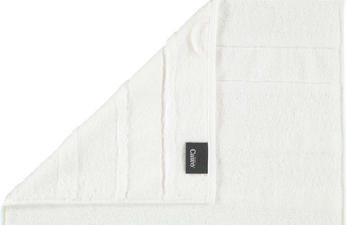 Cawö Noblesse2 Uni White Handdoek