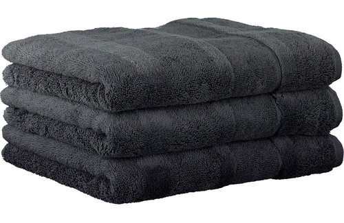 Cawö Noblesse2 Uni Anthracite Handdoek