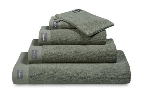 Vandyck Home Uni Olive Handdoek Vandyck Home Uni Olive Handdoek