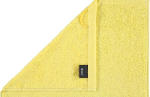 Cawö Lifestyle Uni Lemon Handdoek