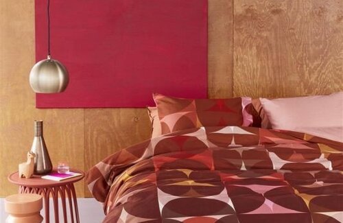 Beddinghouse Dutch Design Redwood Red Dekbedovertrek