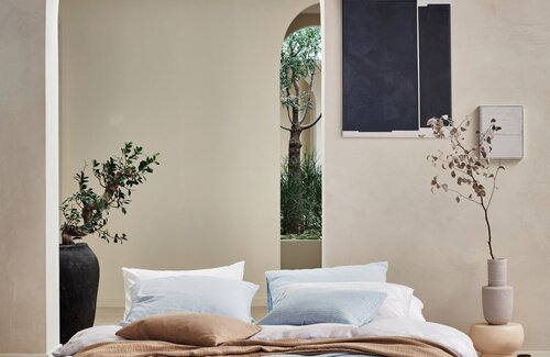 Vandyck PURITY Napoli Cream Tan Dekbedovertrek