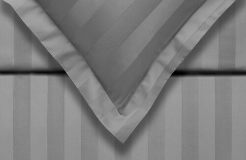 Vandyck PURITY 86 STRIPE Grey Dekbedovertrek