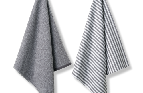 Vandyck Pure Kitchen Off Black Handdoek + Theedoek (60x60cm)