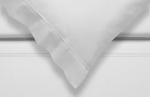 Vandyck PURITY 92 Plissé Ajour White Dekbedovertrek