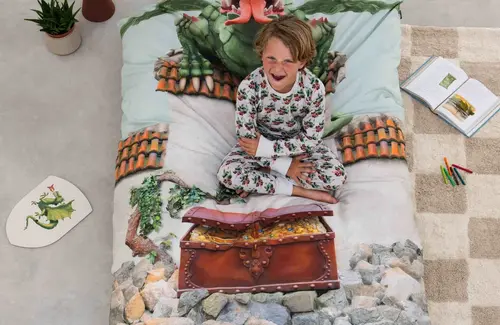 SNURK x Efteling De Draak Dekbedovertrek