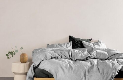 Essenza Jule Anthracite Dekbedovertrek