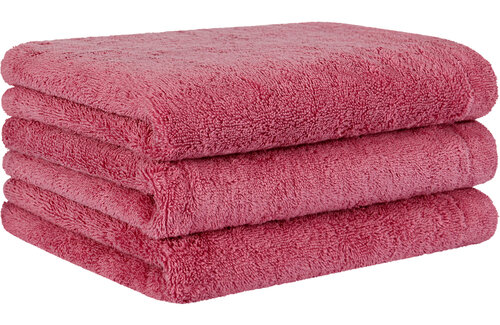 Cawö Lifestyle UNI Berry Handdoek